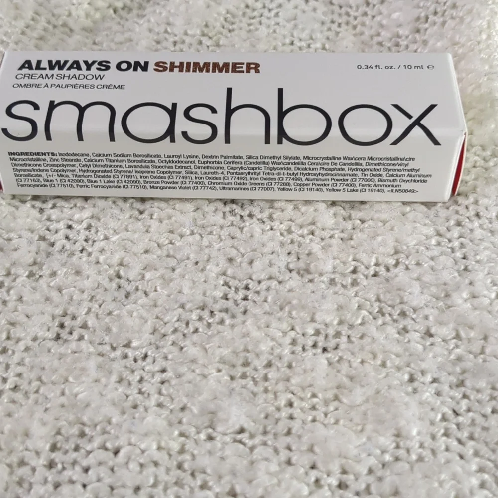 Smashbox Cosmetics ALWAYS ON SHIMMER Cream Shadow in Bronze Shimmer, 10ml/0.34fl